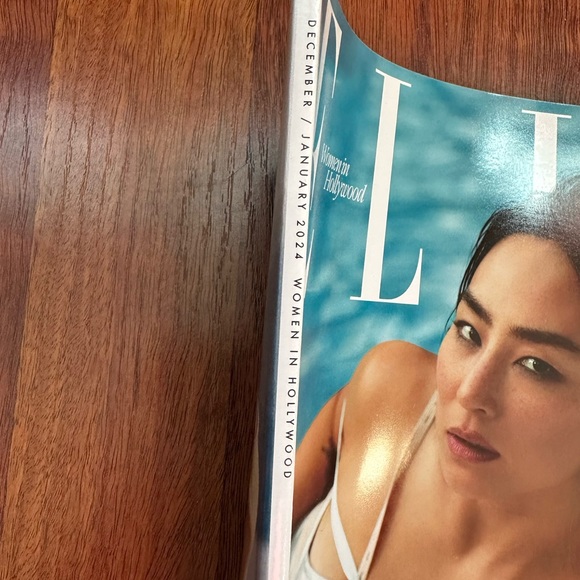 ELLE Magazine - December 2023/January 2024 - Greta Lee - Picture 2 of 3